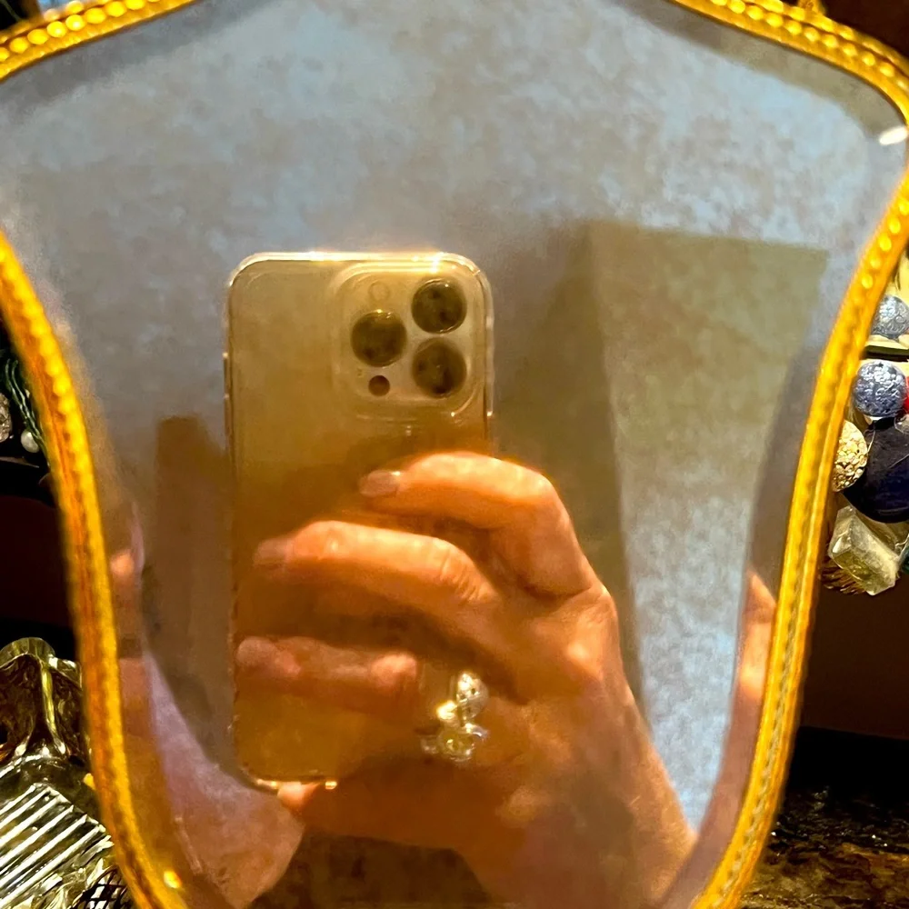 Vintage 7 Piece 24K 👸🏼 Gold Plated Vanity Set BROADWAY MUSICAL PROP!